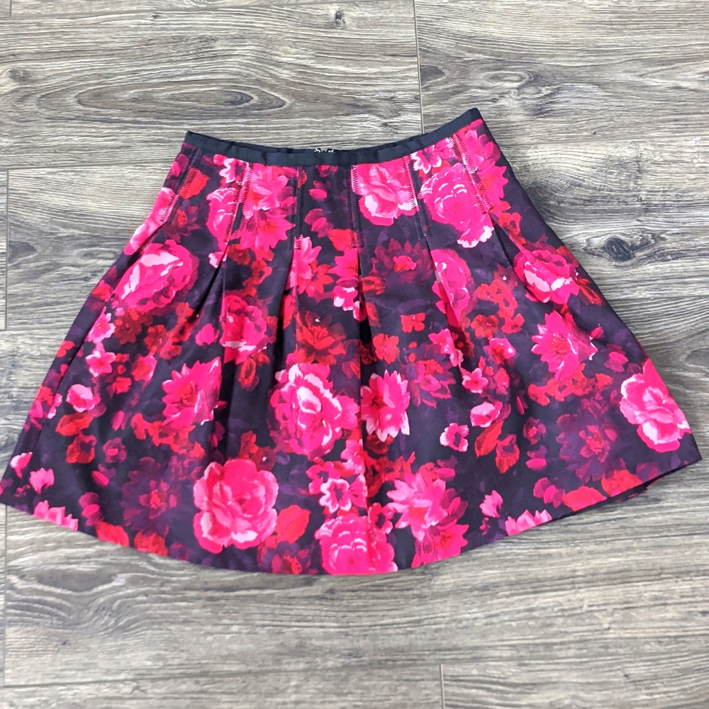 Gap Floral Pink and Red Skirt